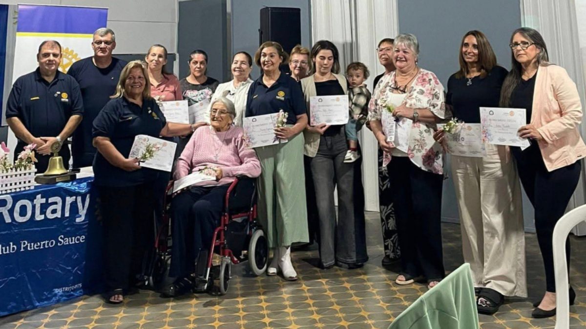 El Rotary Club Puerto Sauce rinde homenaje a mujeres destacadas de Juan Lacaze