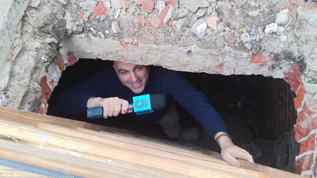 Hallan cisterna del siglo XIX en Colonia del Sacramento VIDEO