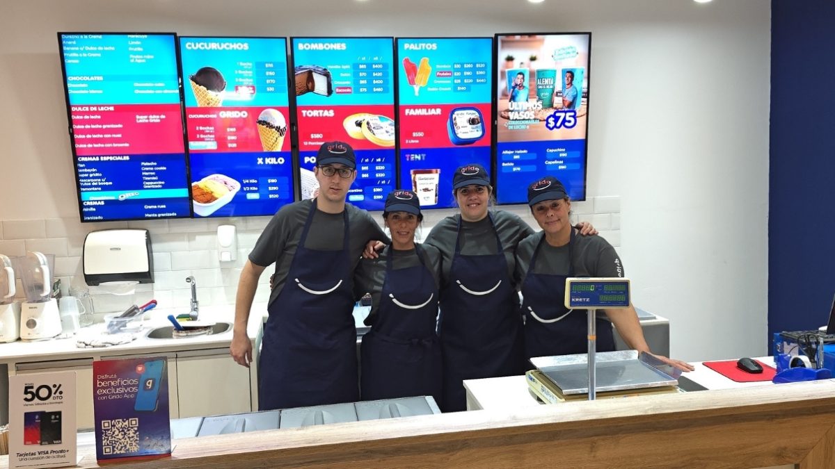 Grido inaugura nuevo local comercial en Juan Lacaze