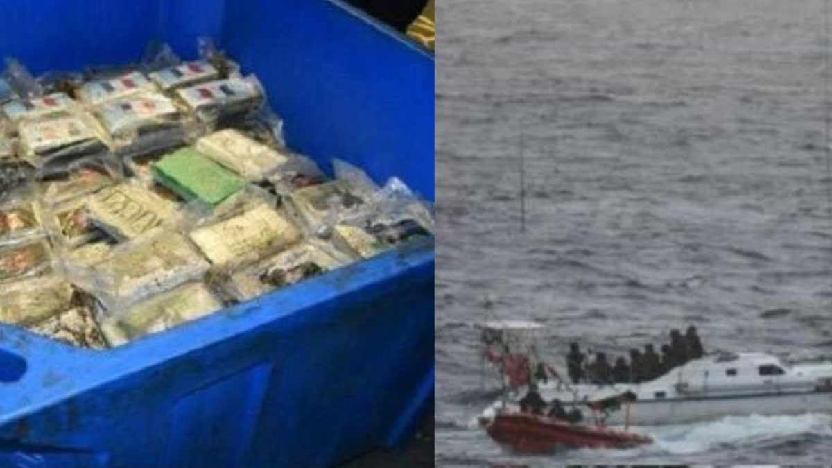 Incautan más de una tonelada de droga en velero polaco