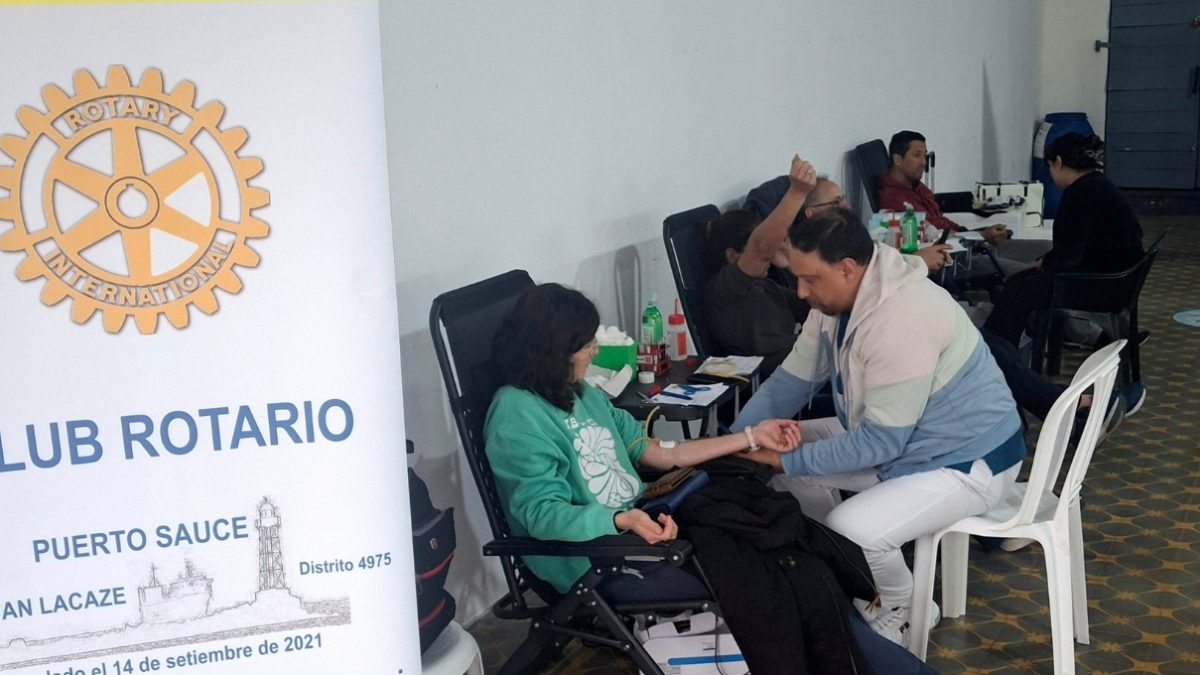 Jornada de donación de sangre en Juan Lacaze suma donantes