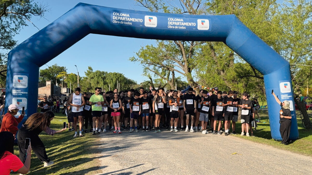 Juan Lacaze recibió la 5K del INJU bajo la consigna ¡La violencia no corre más!